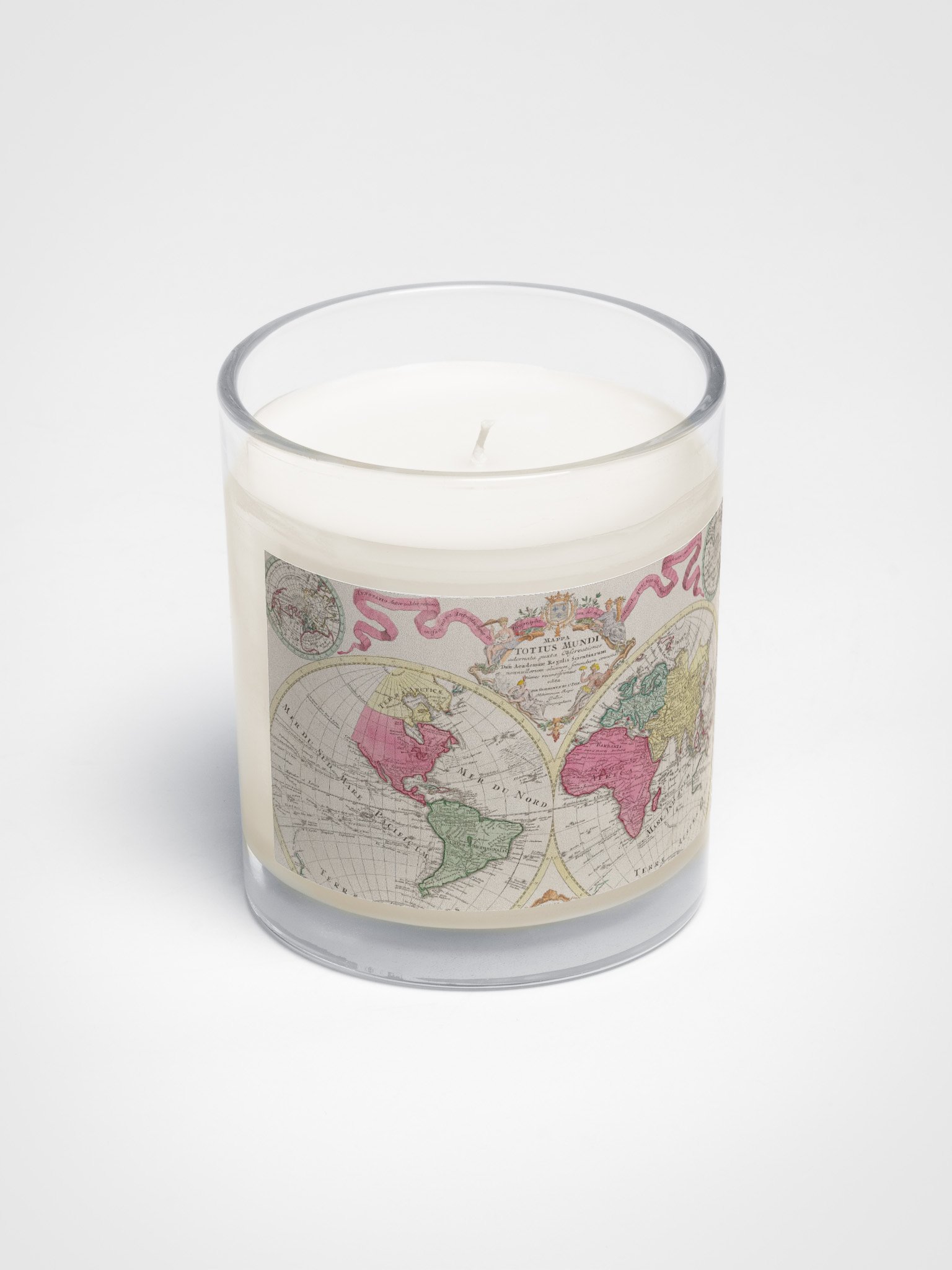 Vintage Map. Soy Wax Candle product image (2)