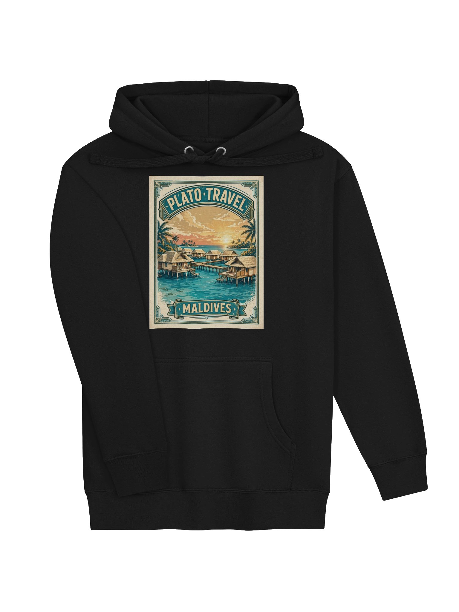 Maldives Poster Hoodie product image (3)