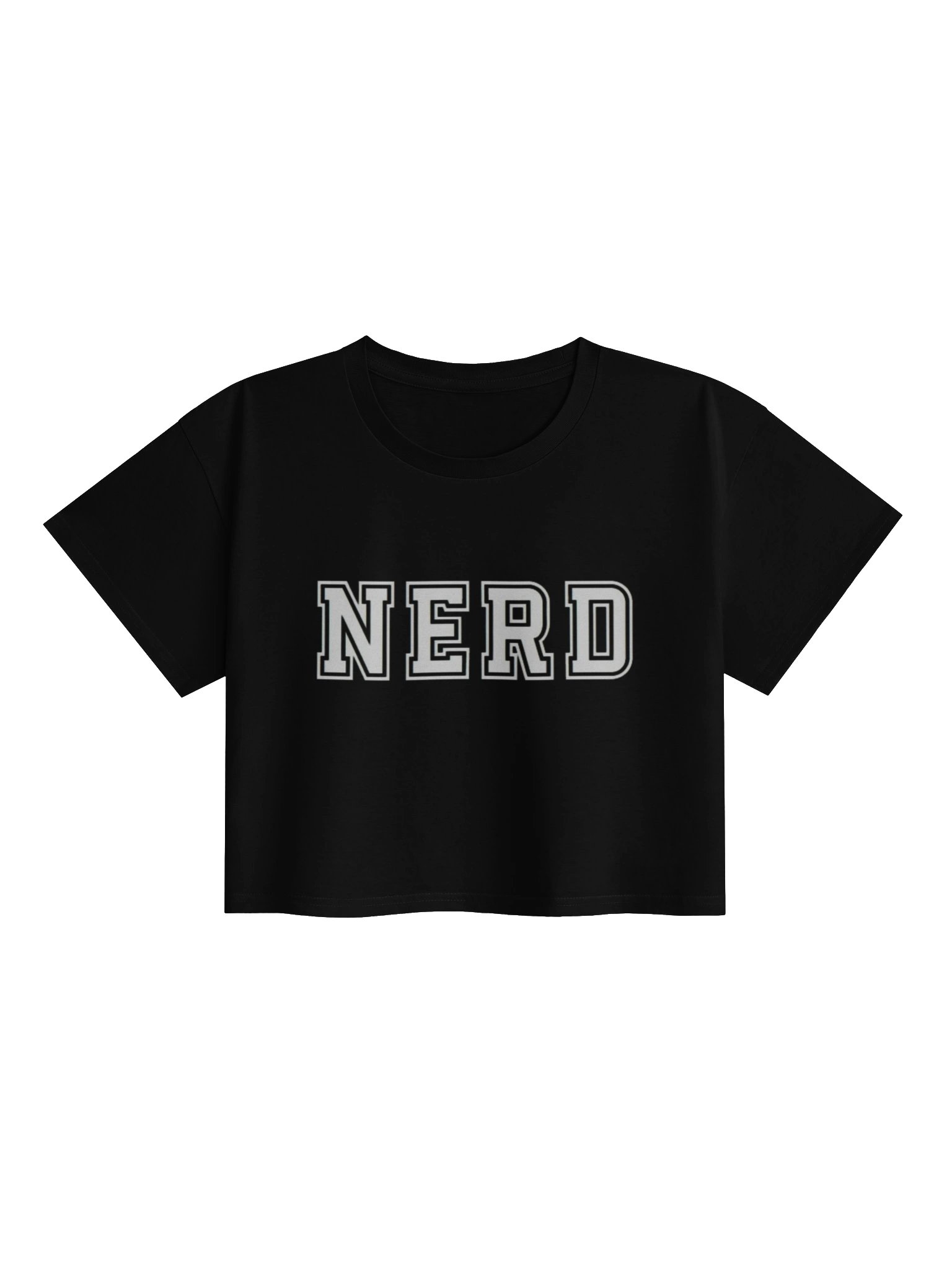 NERD Crop Top - Dark product image (1)