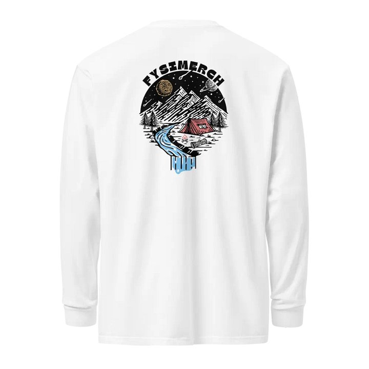 Escape to the Unknown organic cotton Long Sleevet-shirt product image (2)