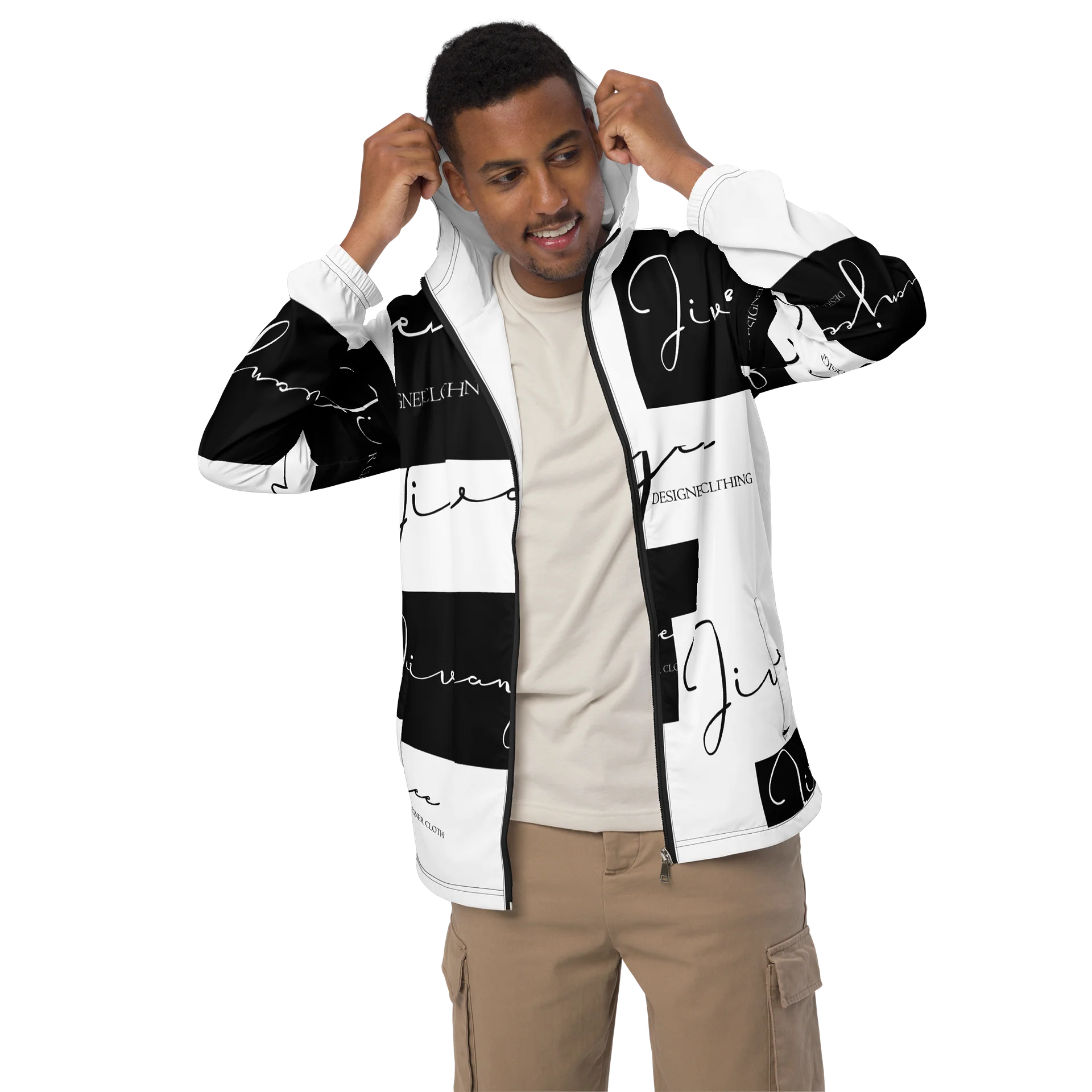 Jivanjee Designer All-Over Print Windbreaker product image (3)