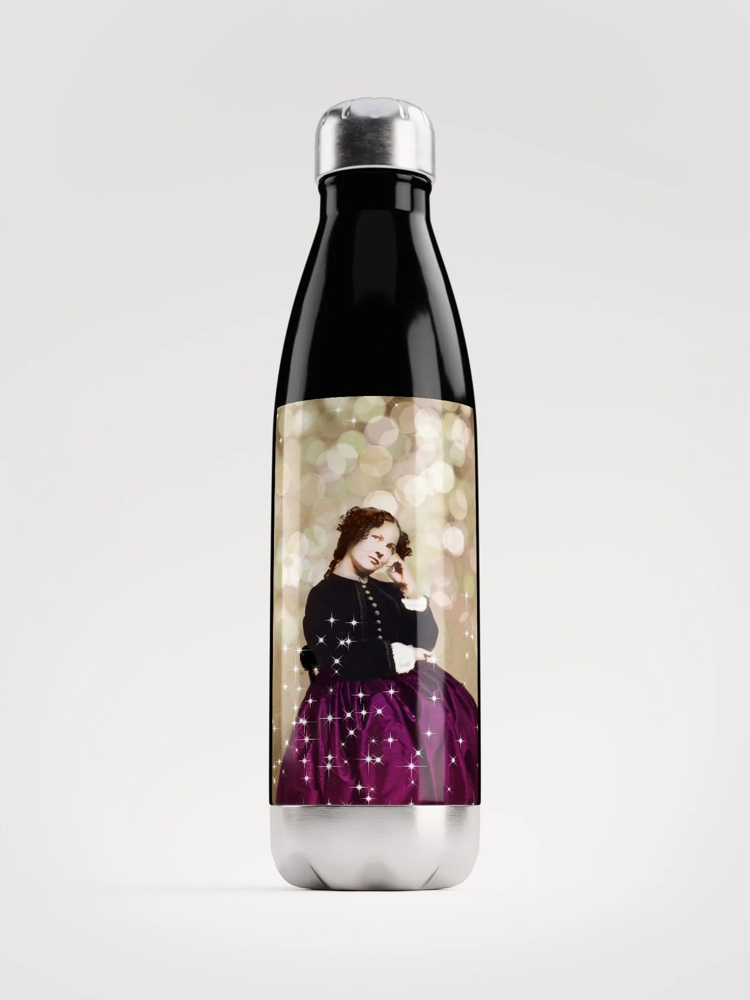 Civil War Woman In purple Stainless Steel Waterbottle product image (1)