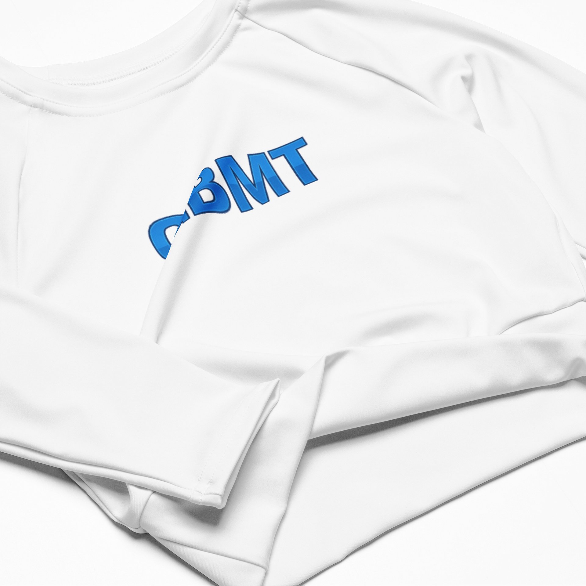 GBMT Women’s Cropped Long Sleeve | God Brought Me Through Fitted Top product image (4)