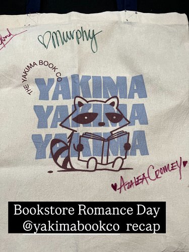 I can’t sing the praises of @yakimabookco enough!

Yesterday I got to celebrate Bookstore Romance Day in this lovely bookstor...