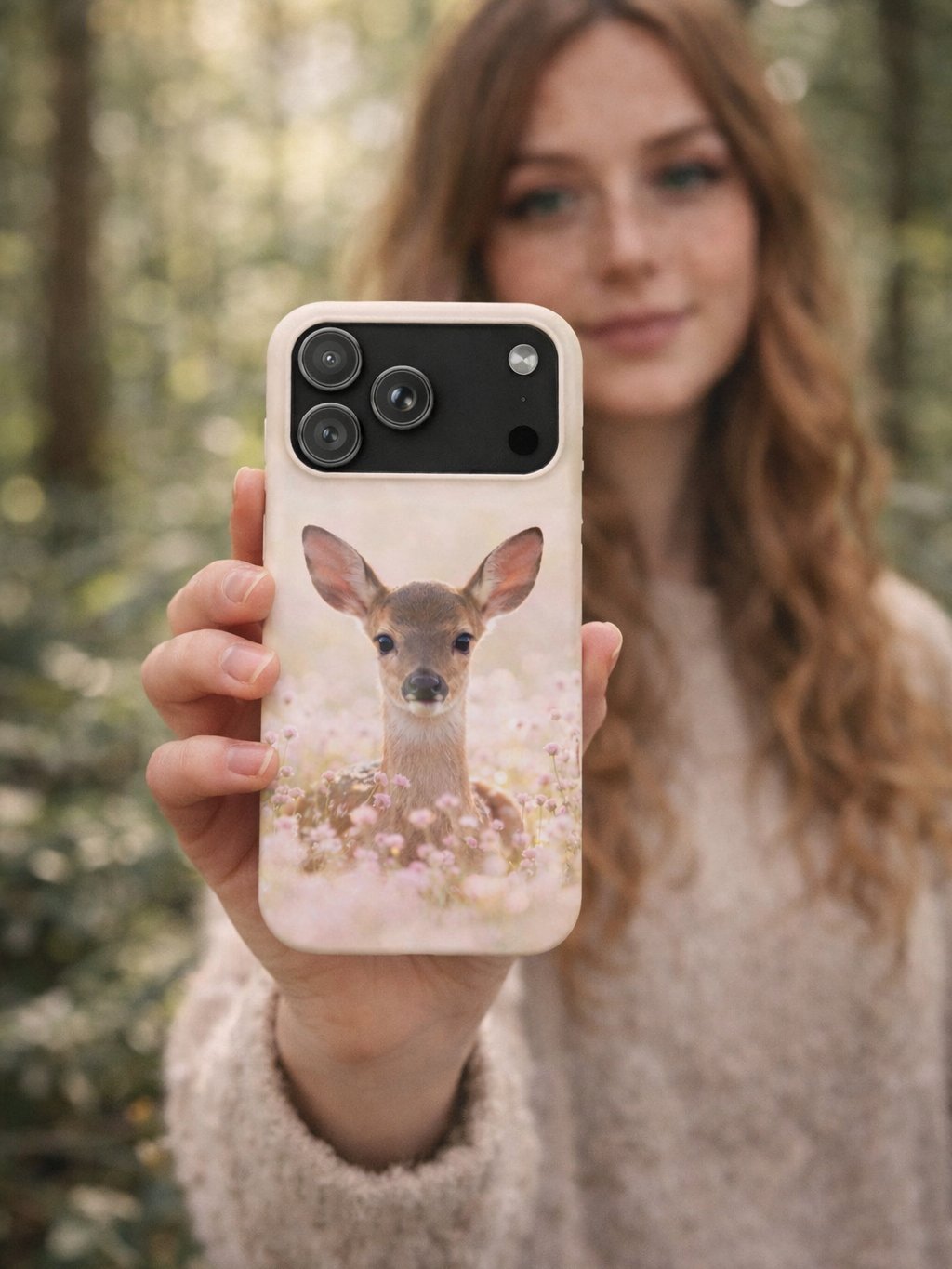 FAWN IN A FLOWER MEADOW SNAP CASE FOR ®iPhones product image (4)