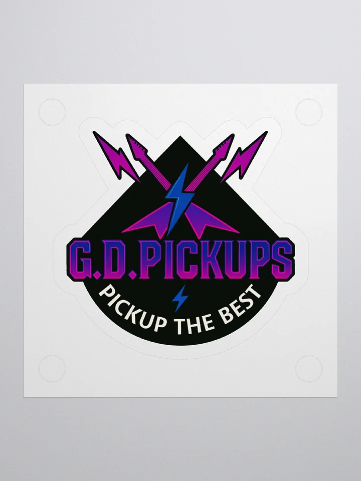 G.D. Pickups Sticker – Retro Thunder Edition product image (3)