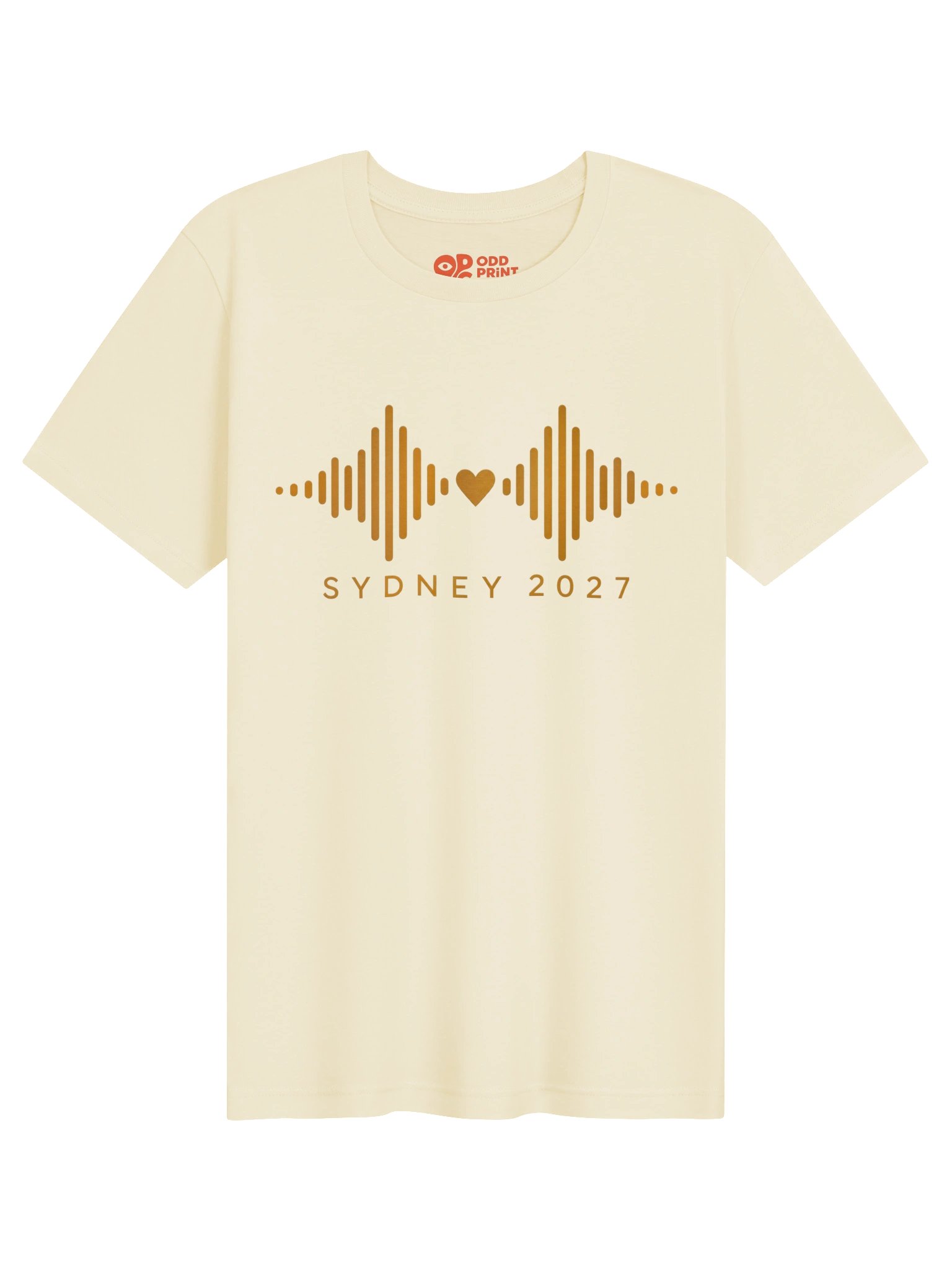 Sydney 2027 Heart Waveform Concert T-Shirt product image (5)