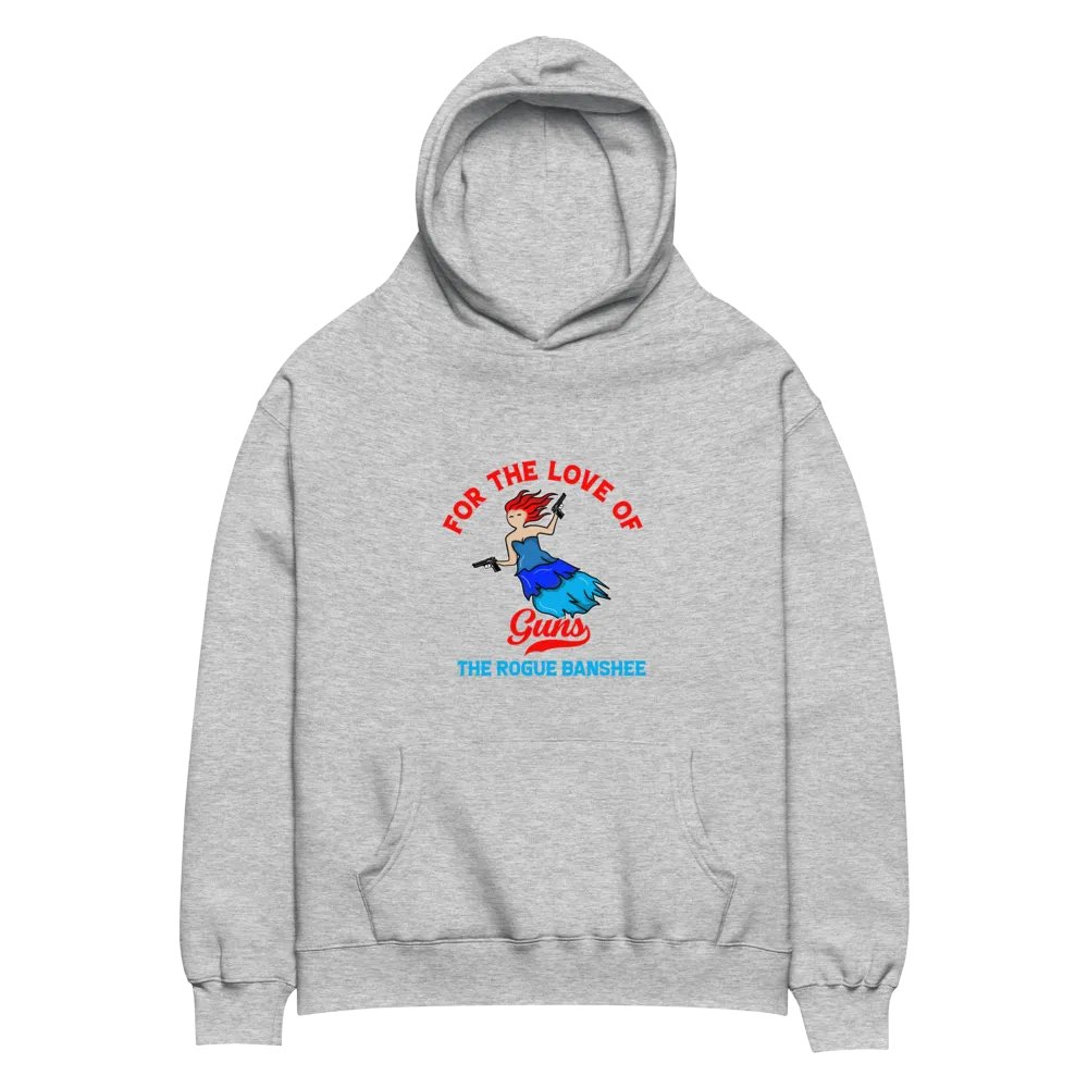 Premium Oversized Hoodie – Dual Wielding Bansh product image (8)