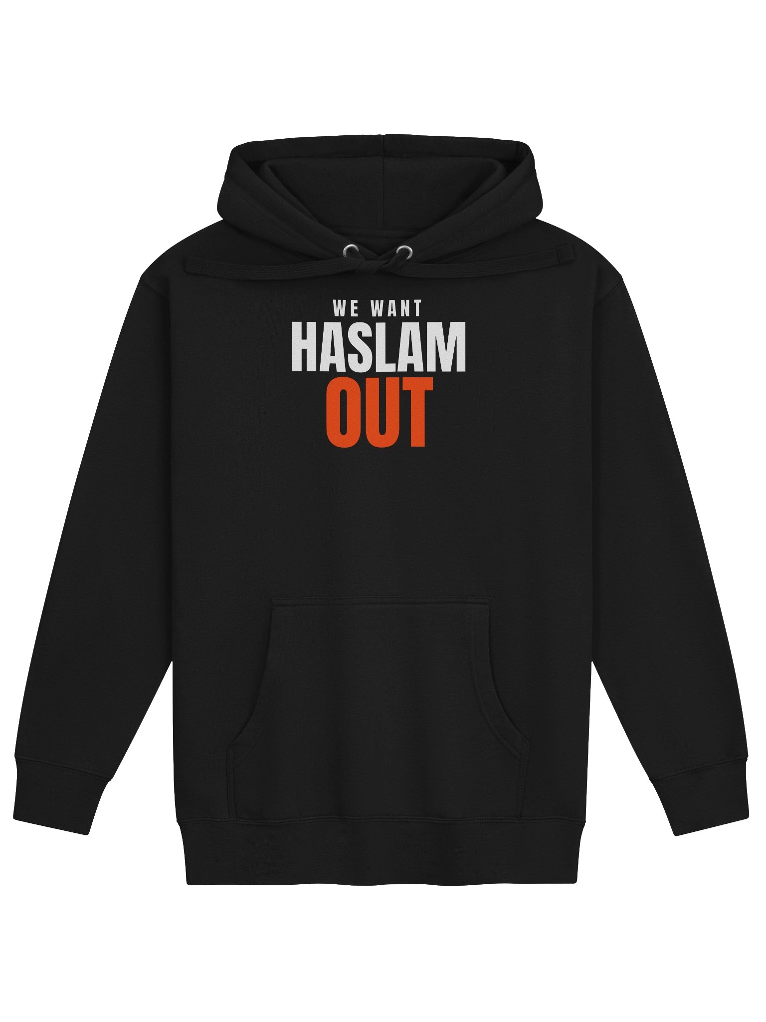 WE WANT HASLAM OUT Hoodie - Built For December product image (1)