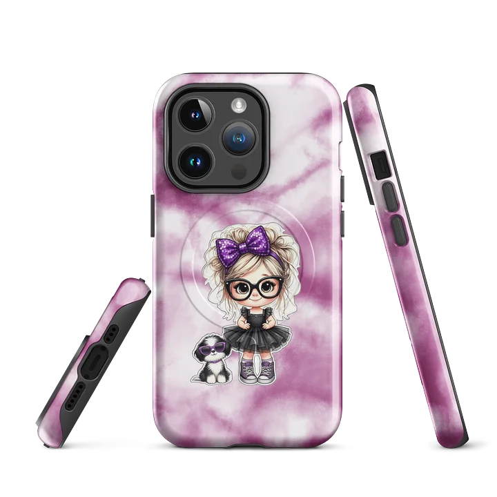 Whimsical Bow Girl iPhone® Tough Case product image (3)