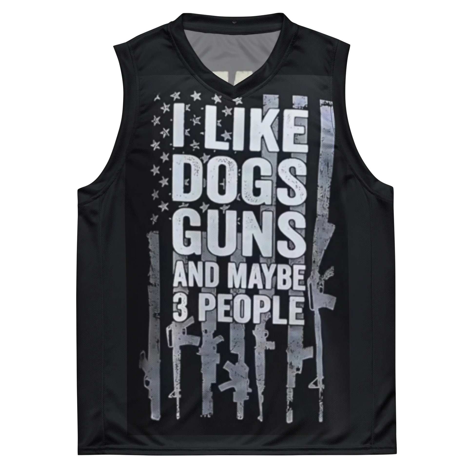 Bold Statement Sleeveless Workout Jersey product image (2)