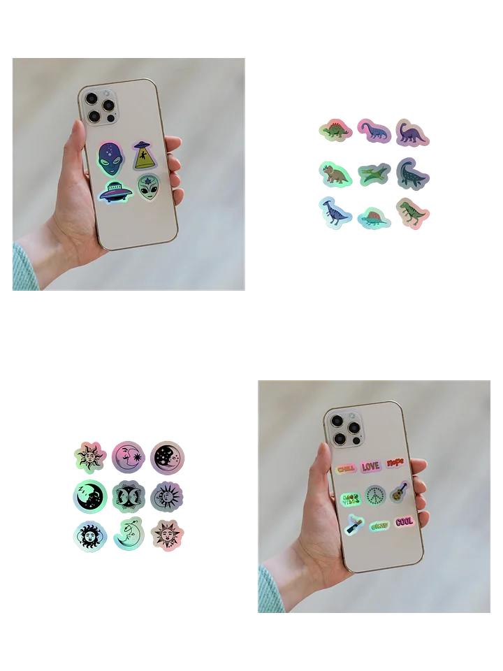Holographic Sticker Bundle  product image (1)