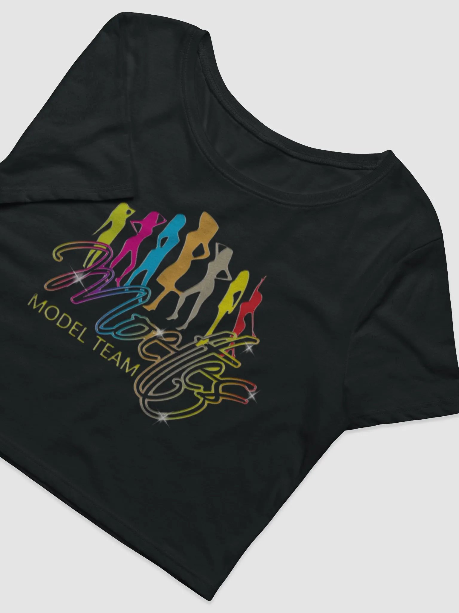 MOETTES PASSION CROP TEE WHT (MODEL TEAM EDITION) product image (7)