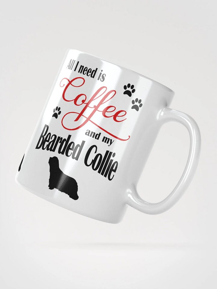 Coffee and my Bearded Collie Mug product image (2)