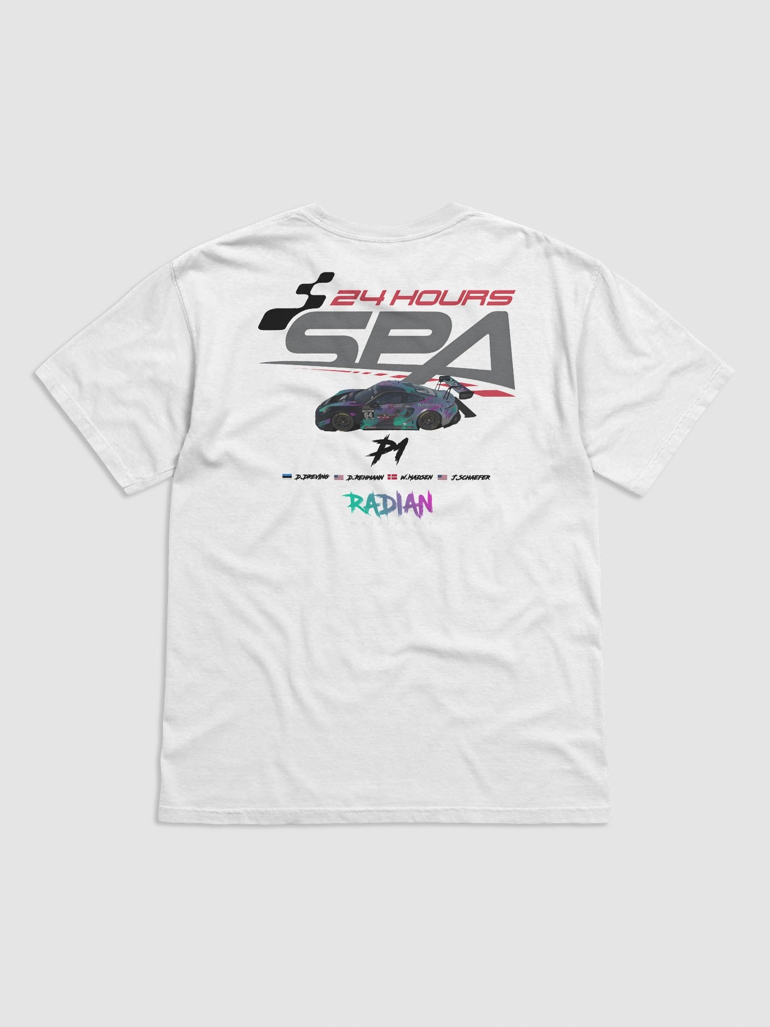 Spa Victory Basic T Shirt White product image (3)