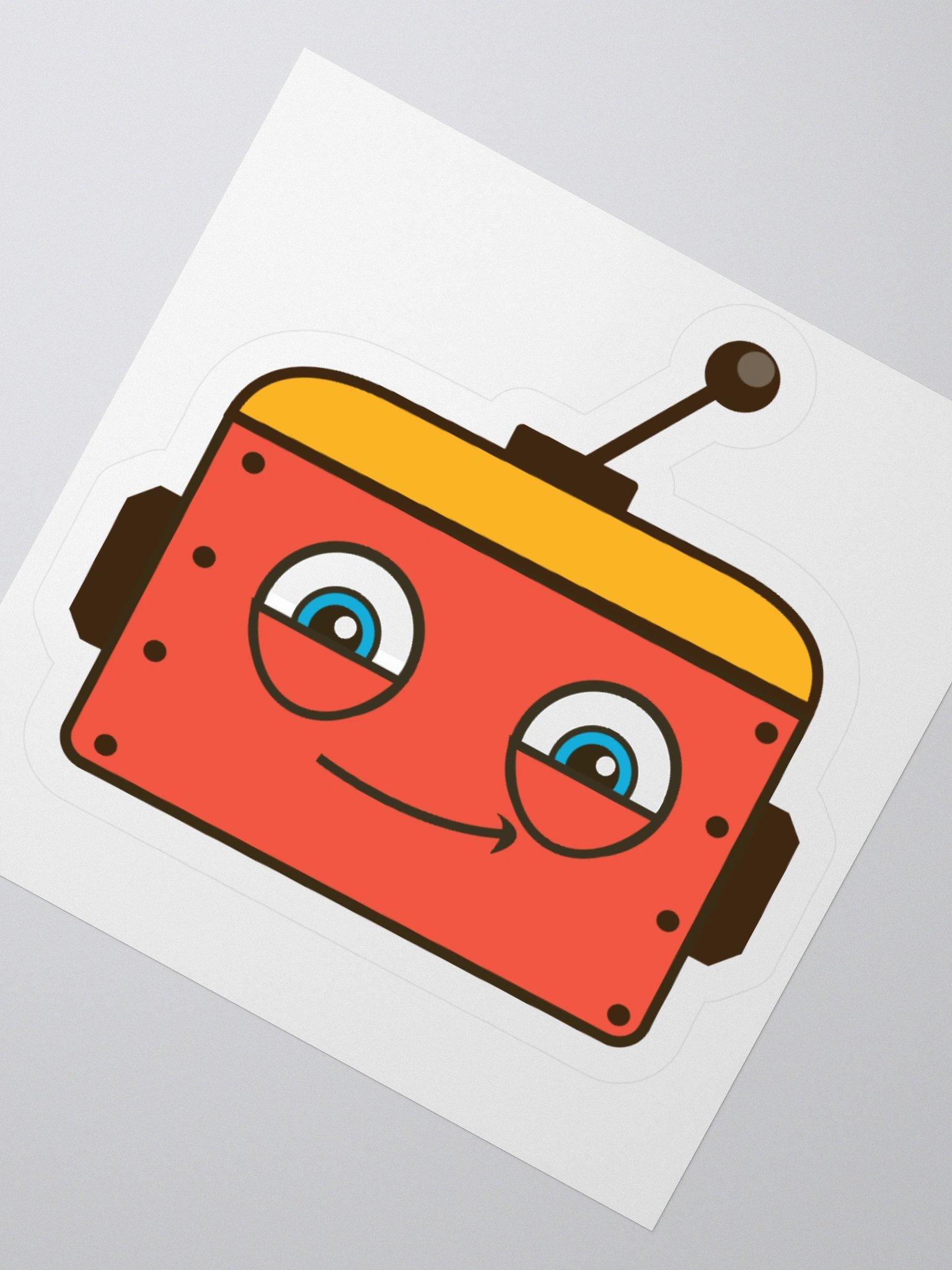 Rusty Head Sticker – Rusty's World product image (5)