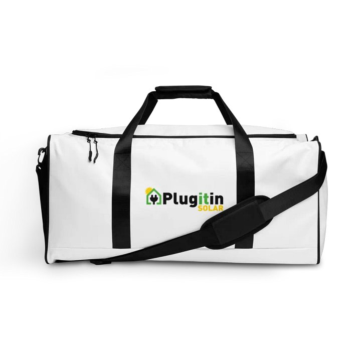 Plug It In Solar High-Quality Duffle Bag product image (1)
