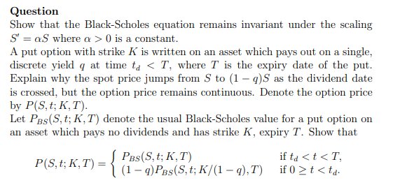 TD - Black-Scholes equation, spot price and option price product image (1)