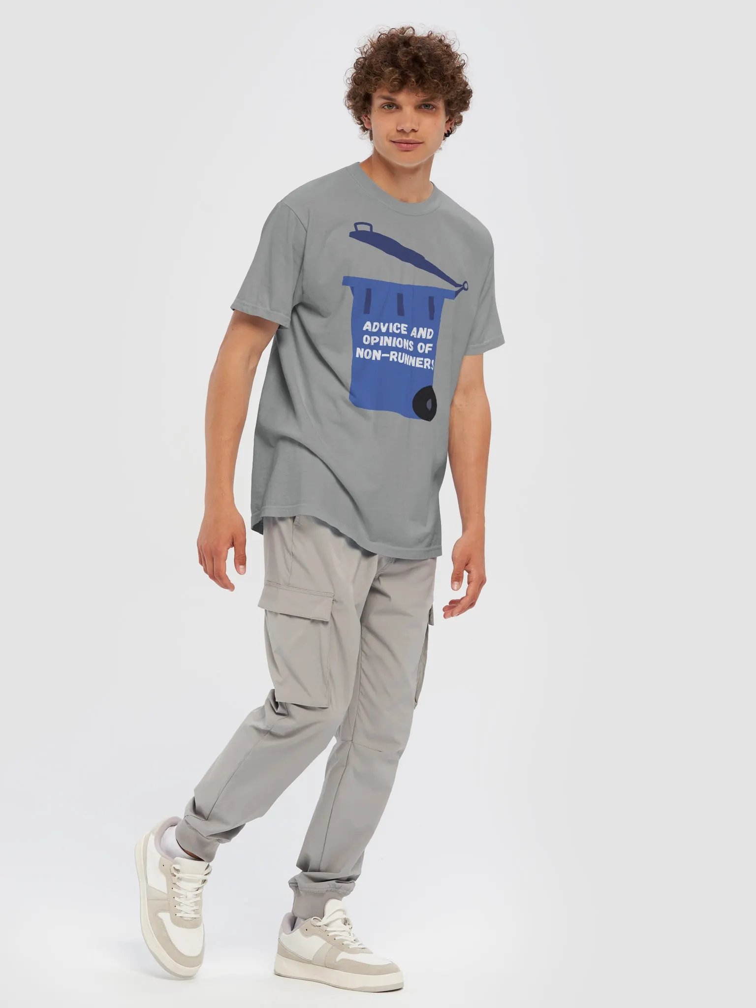 Non-Runners' Advice Trash Bin Tee product image (31)