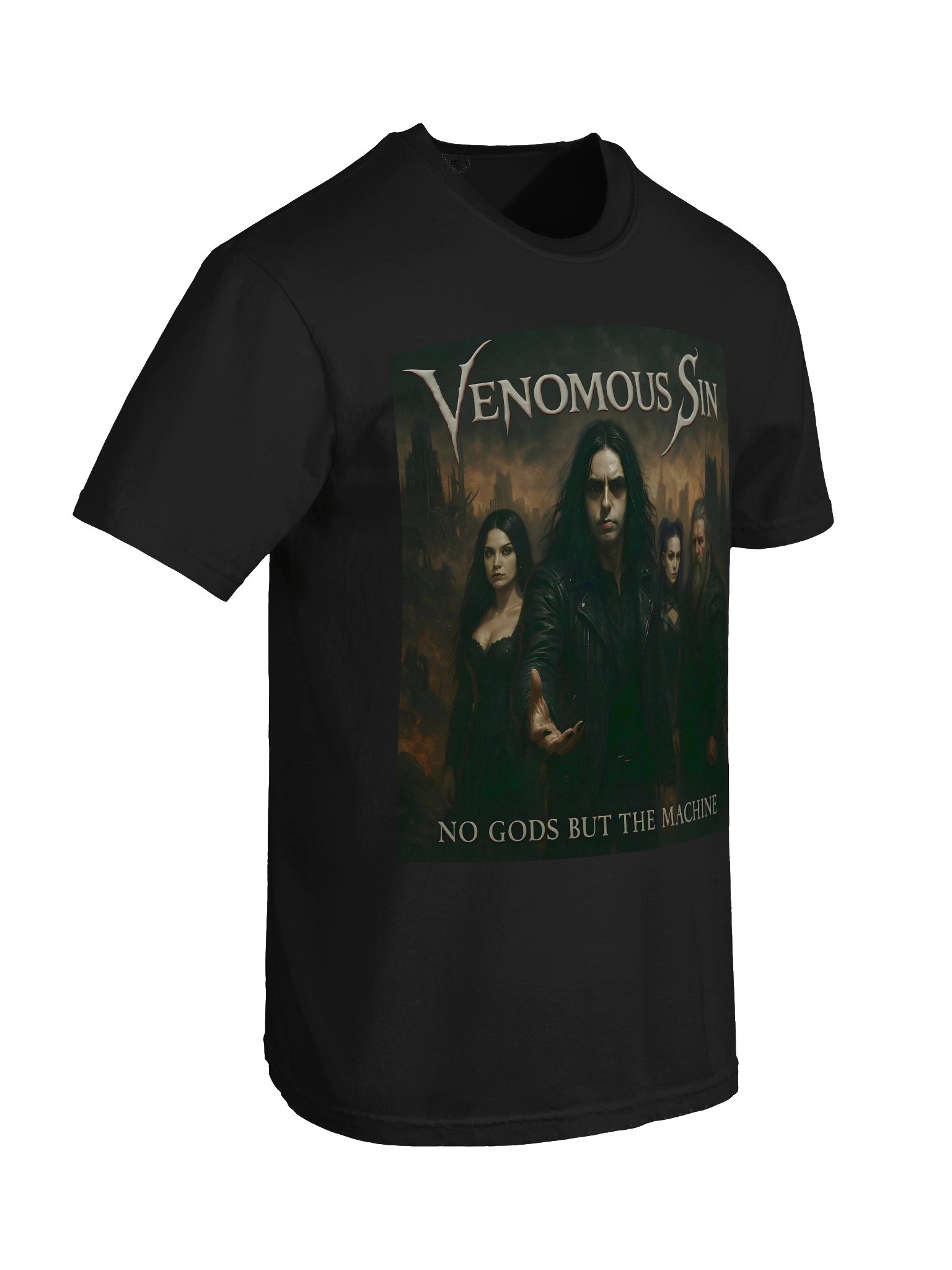 No Gods But The Machine Gothic T-Shirt product image (8)