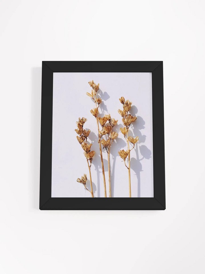 Botanical Elegance Matte Wood Poster product image (3)
