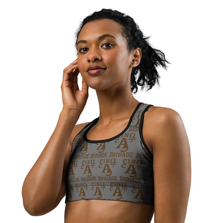 Cat brigade 2 All-Over Sports Bra product image (2)