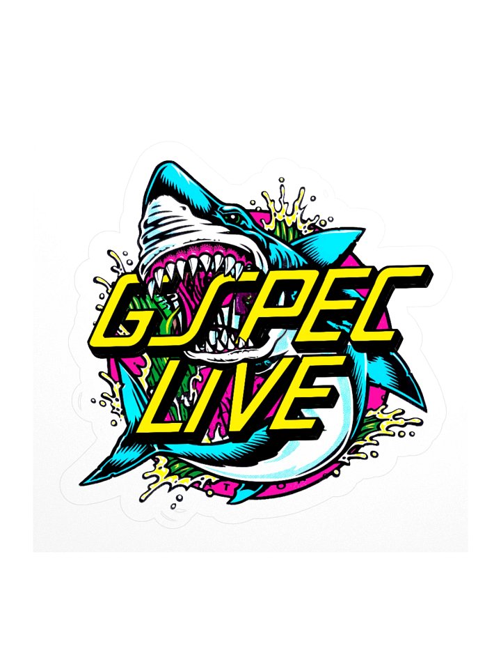 Gspec Cruze Shark Kiss Cut Stickers product image (2)