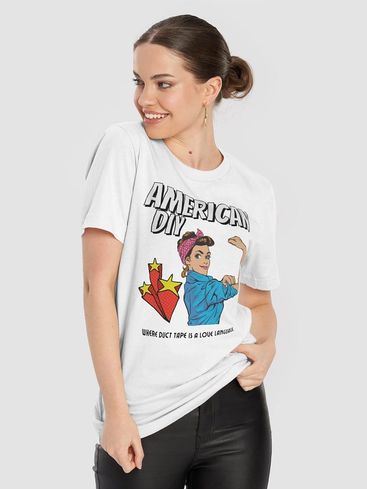 American DIY woman Tshirt product image (20)