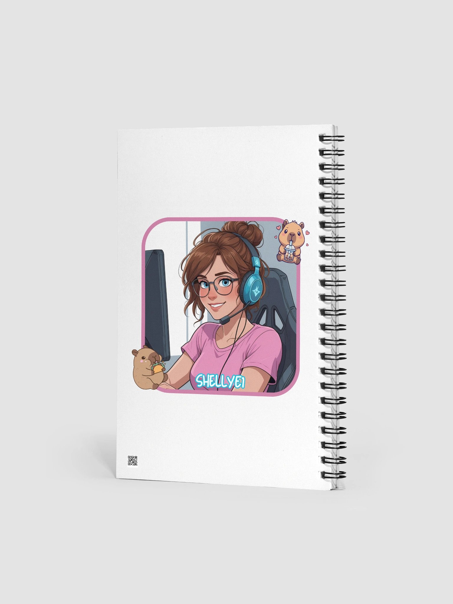 100% Capy Chill Spiral Notebook product image (2)