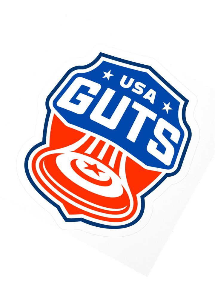 USA Guts Logo Sticker product image (2)