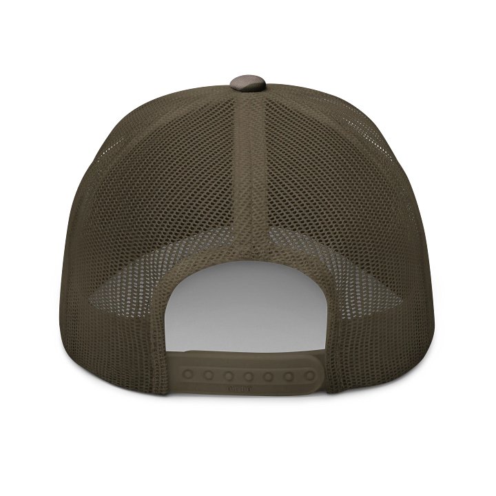 Outlaw Antler Embordered Trucker Hat Camo Gold product image (2)