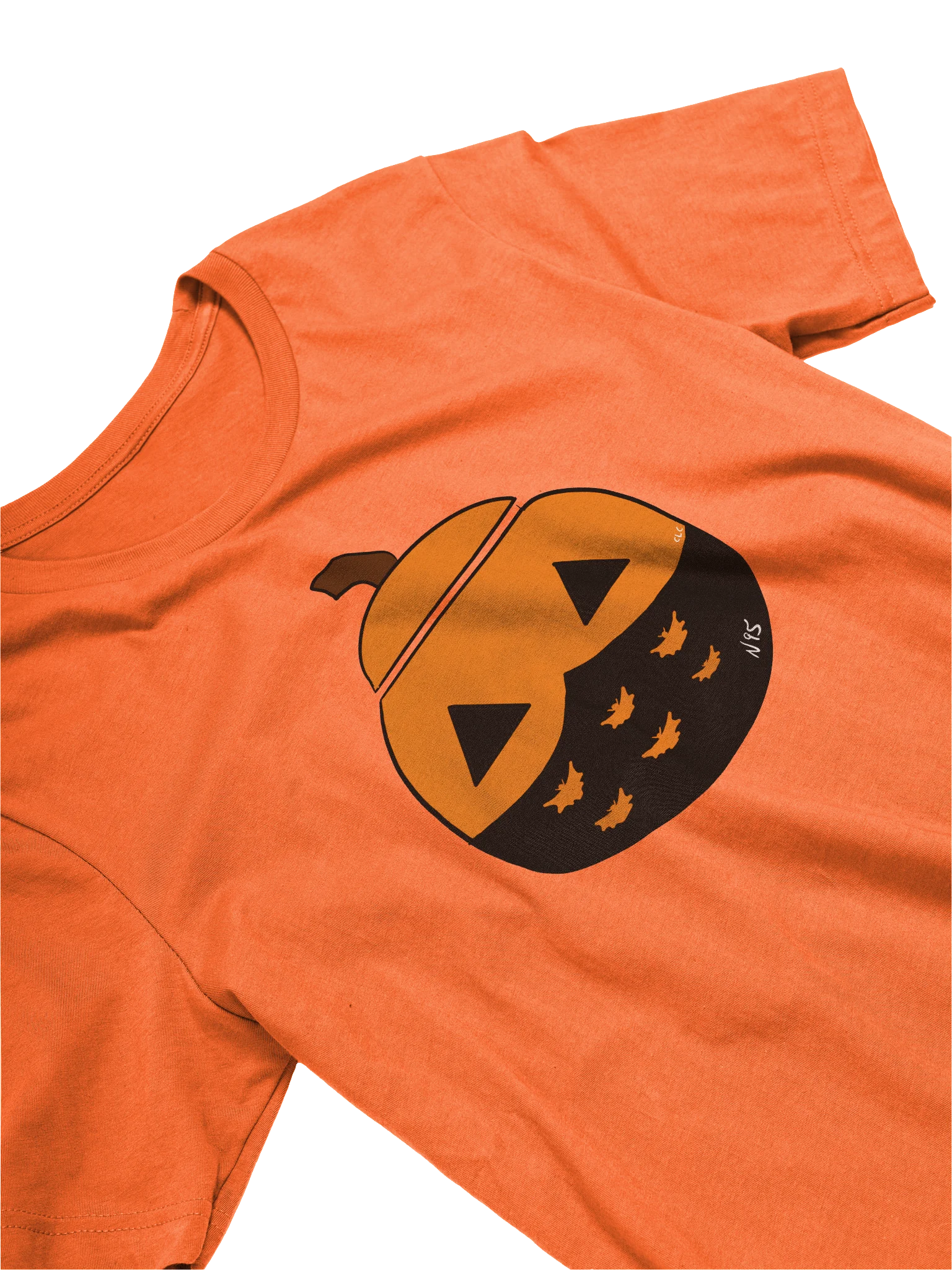 Mask-O-Lantern tee (black mask) product image (4)