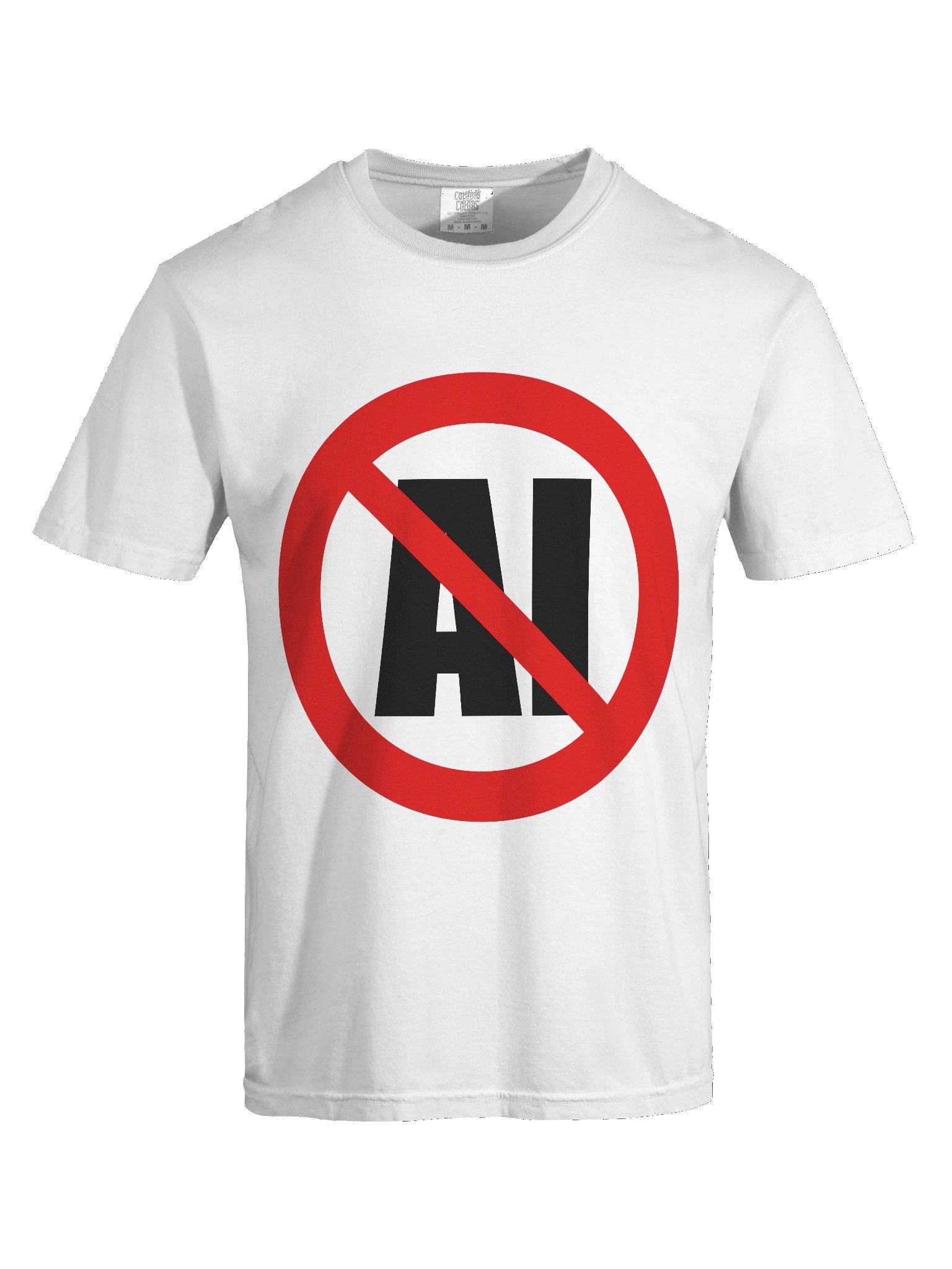 No AI T-Shirt (light) product image (5)