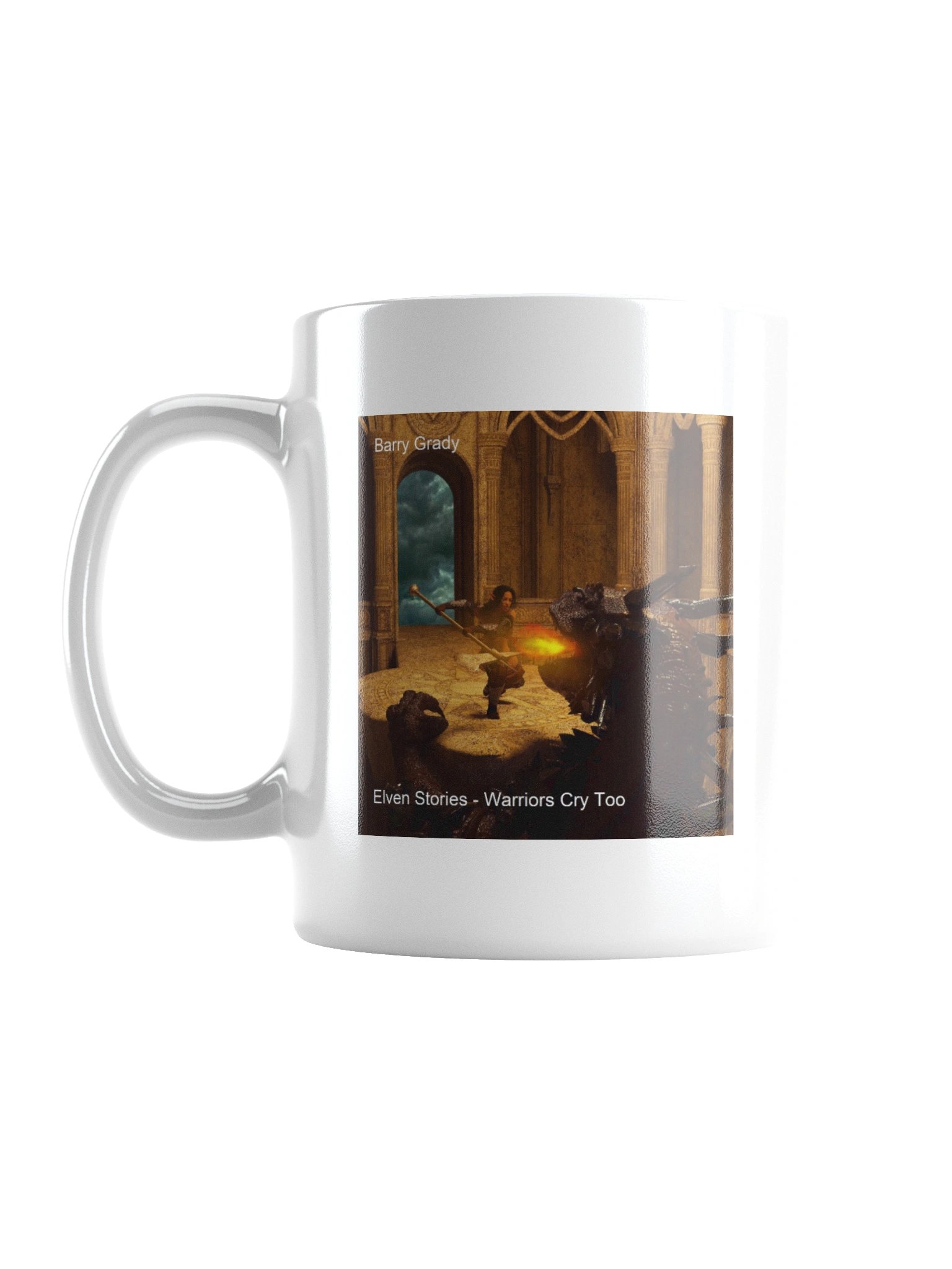'Elven Stories - Warriors Cry Too' Mug product image (1)