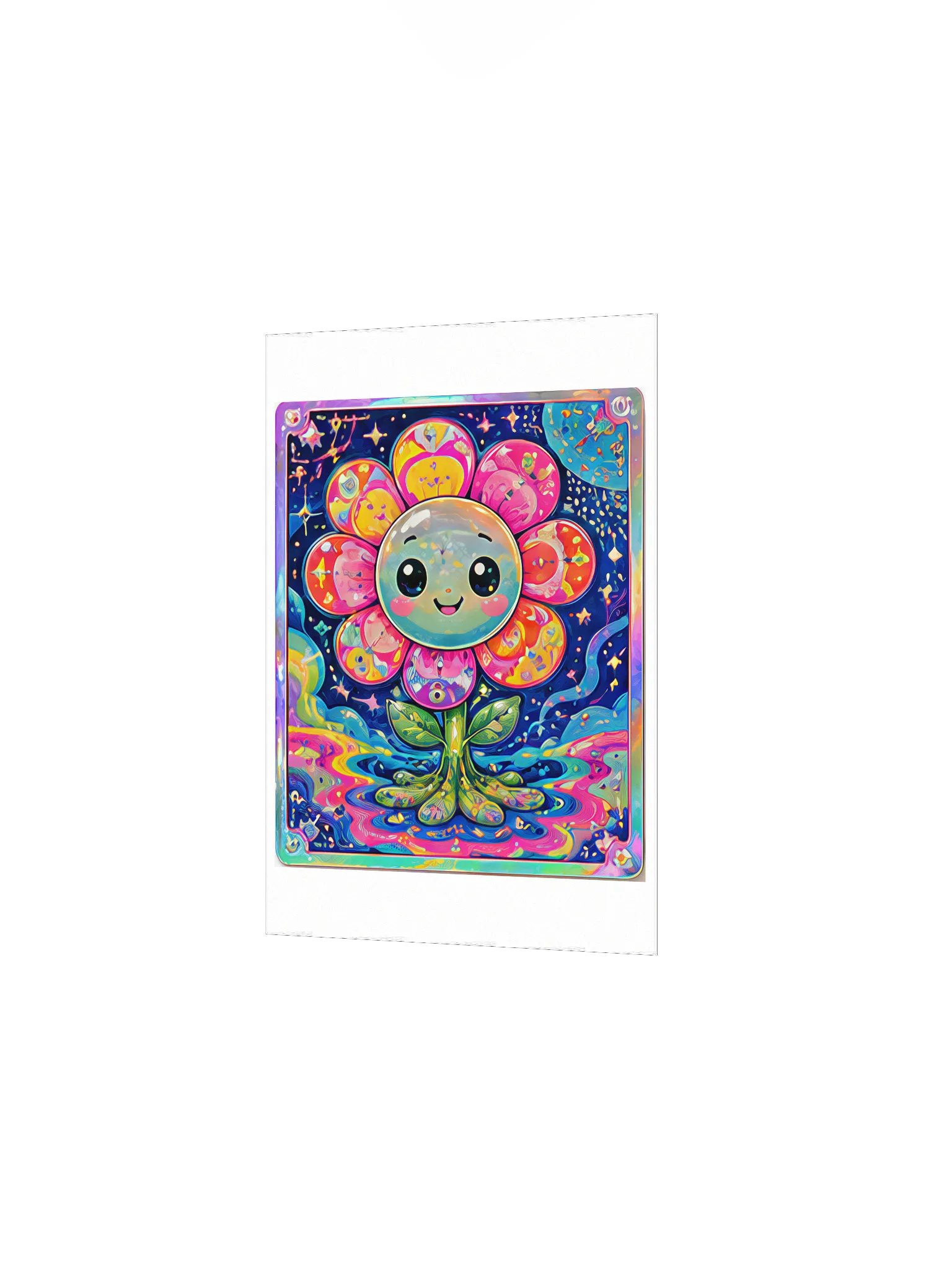 Cosmic Flower Matte Poster product image (6)