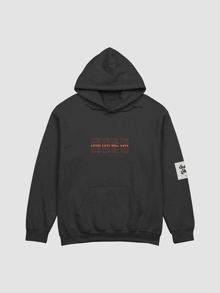 Loves Cats Will Vote Hoodie product image (1)
