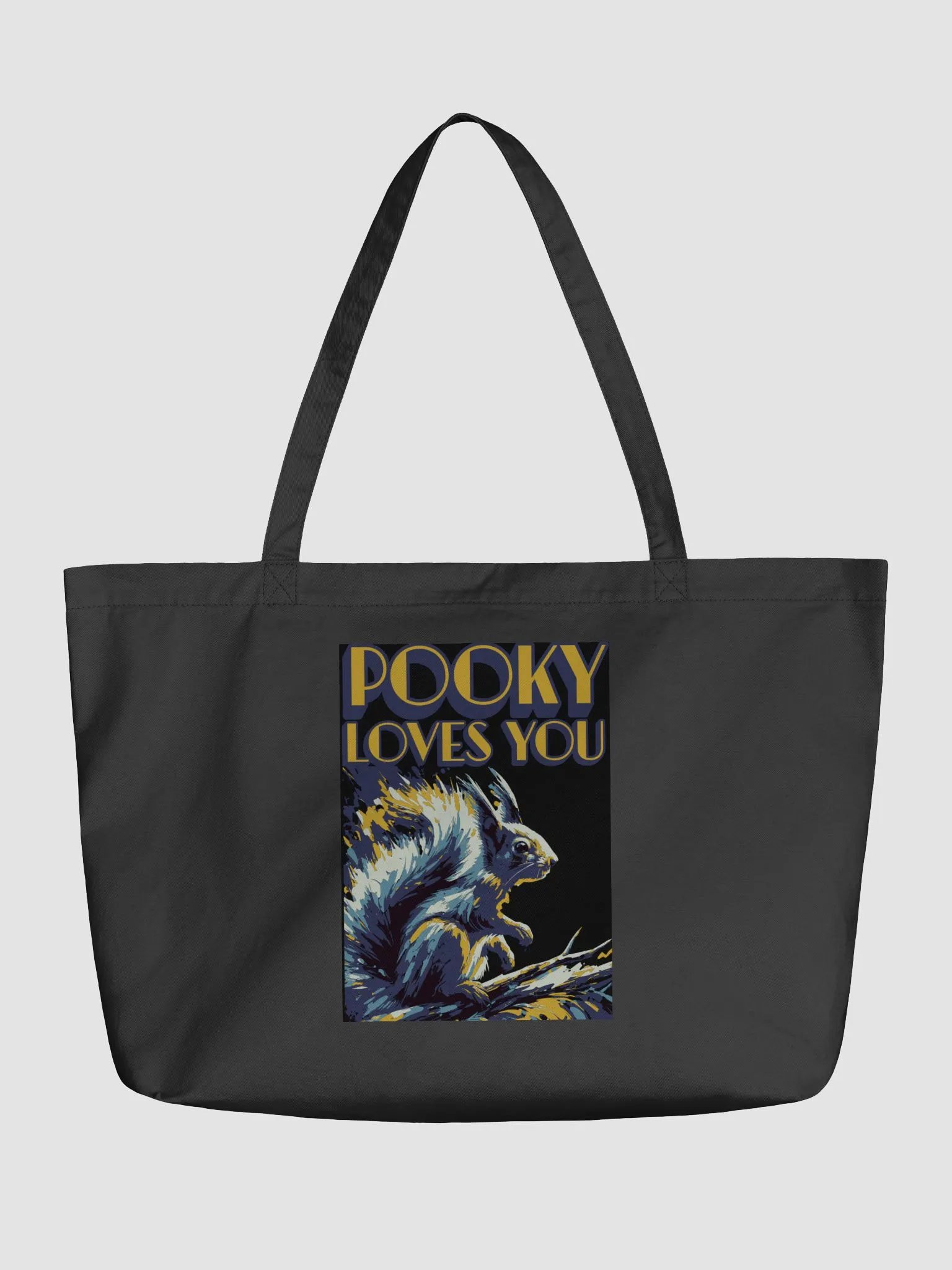 Pooky's Love Squirrel Tote product image (1)