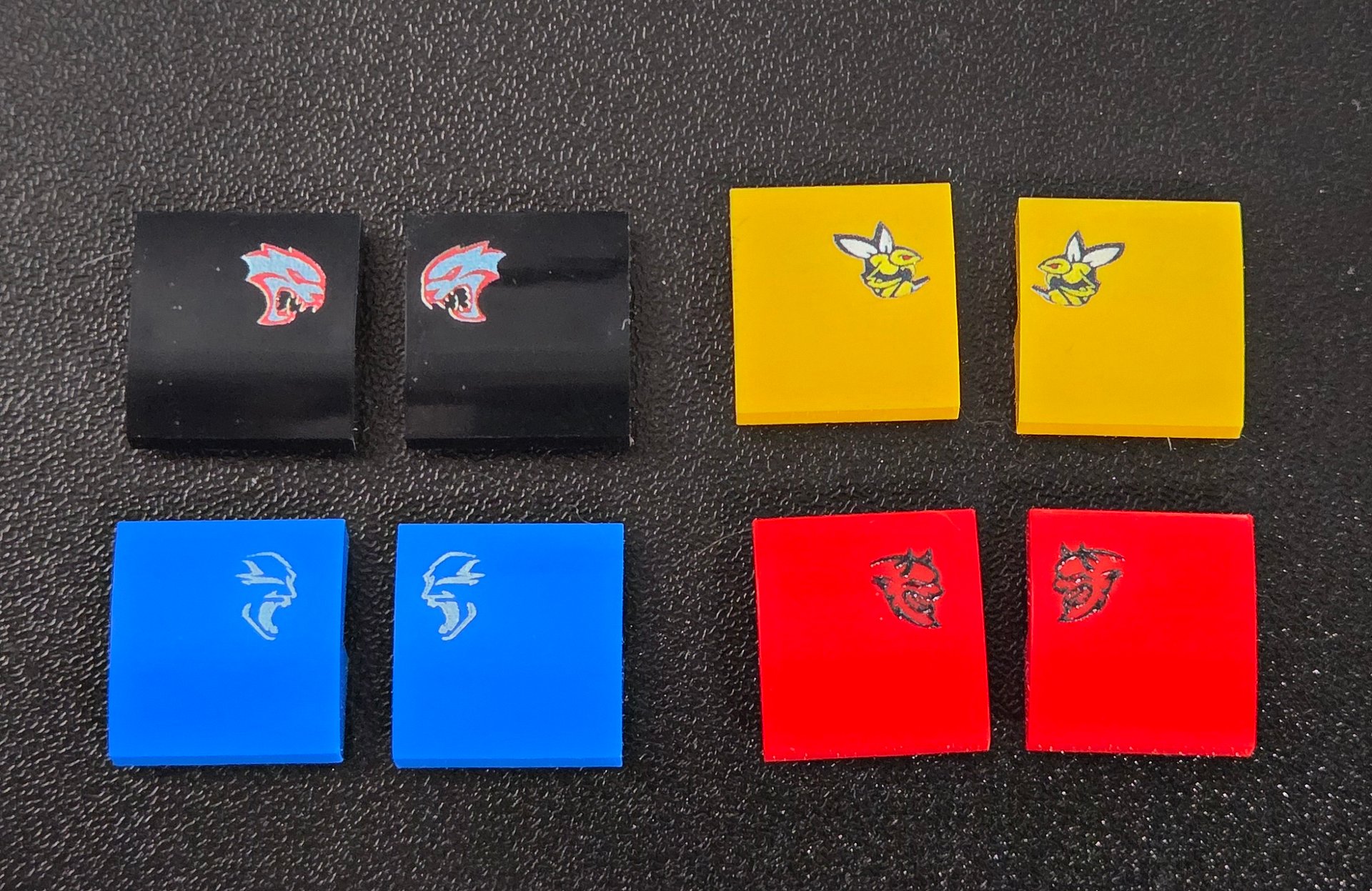 Dodge Challenger Logo Tiles product image (1)