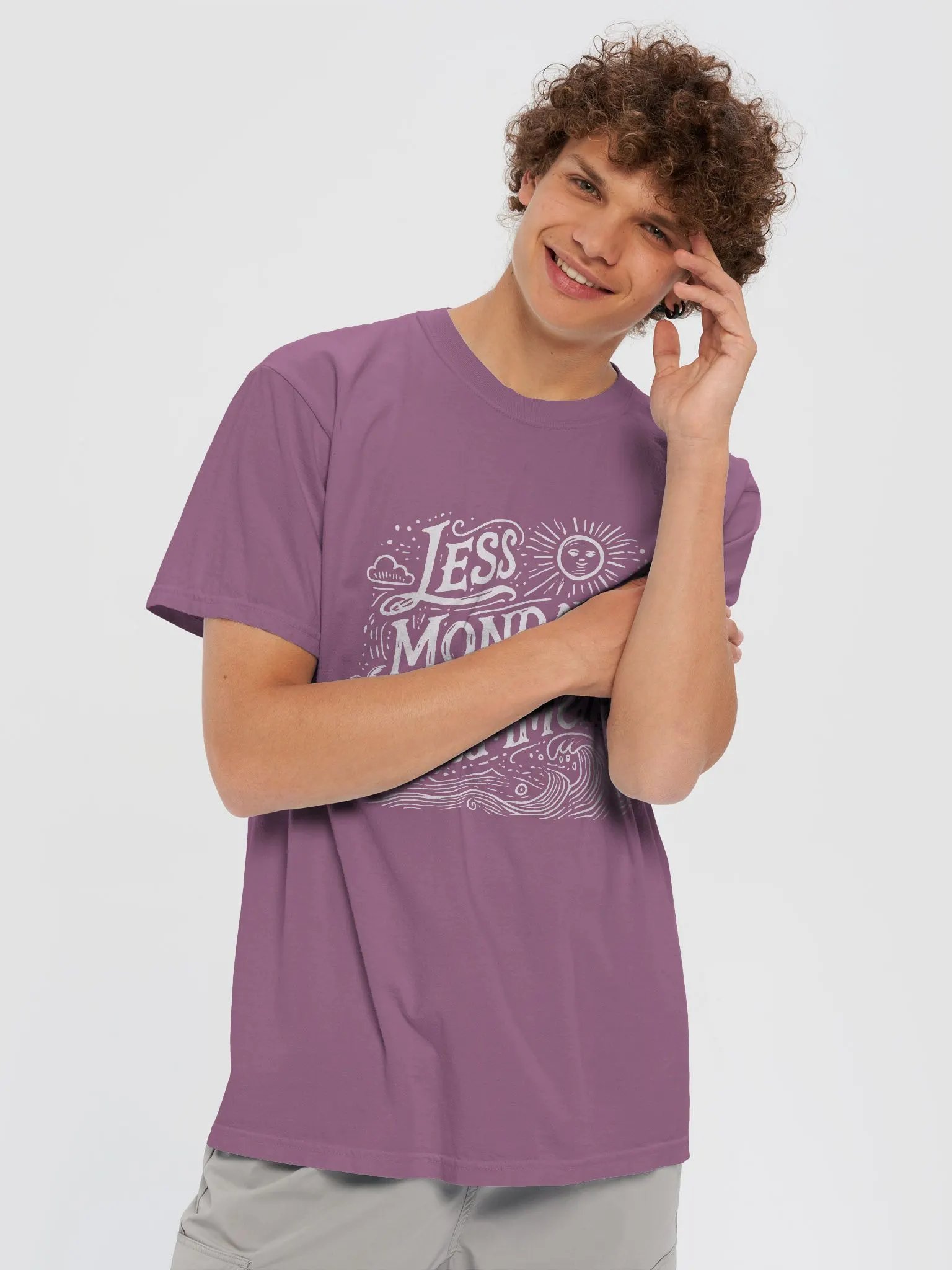 Less Monday More Summer | T-Shirt product image (39)