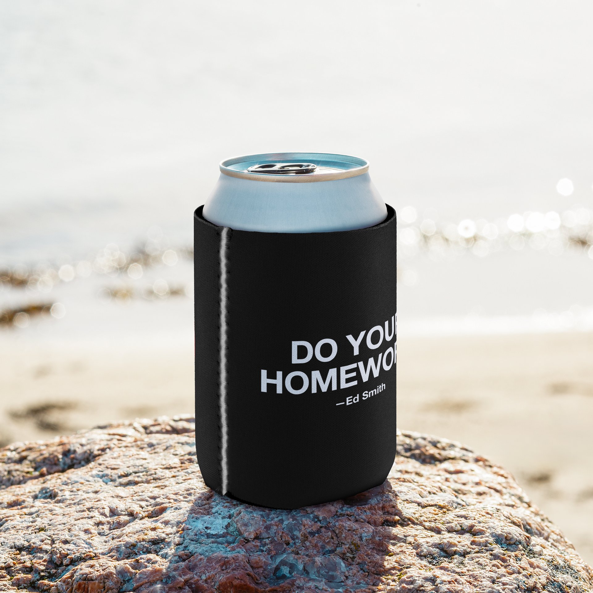 Ed Smith ‘Do Your Homework’ Koozie product image (9)