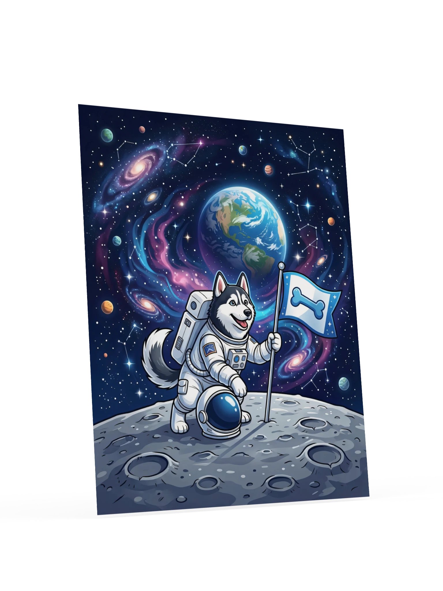 Moonwalk Husky Poster product image (18)