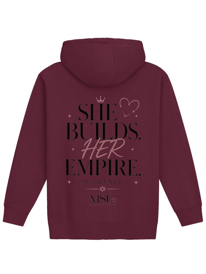 She Builds Her Empire — MSE Women’s Premium Hoodie product image (2)