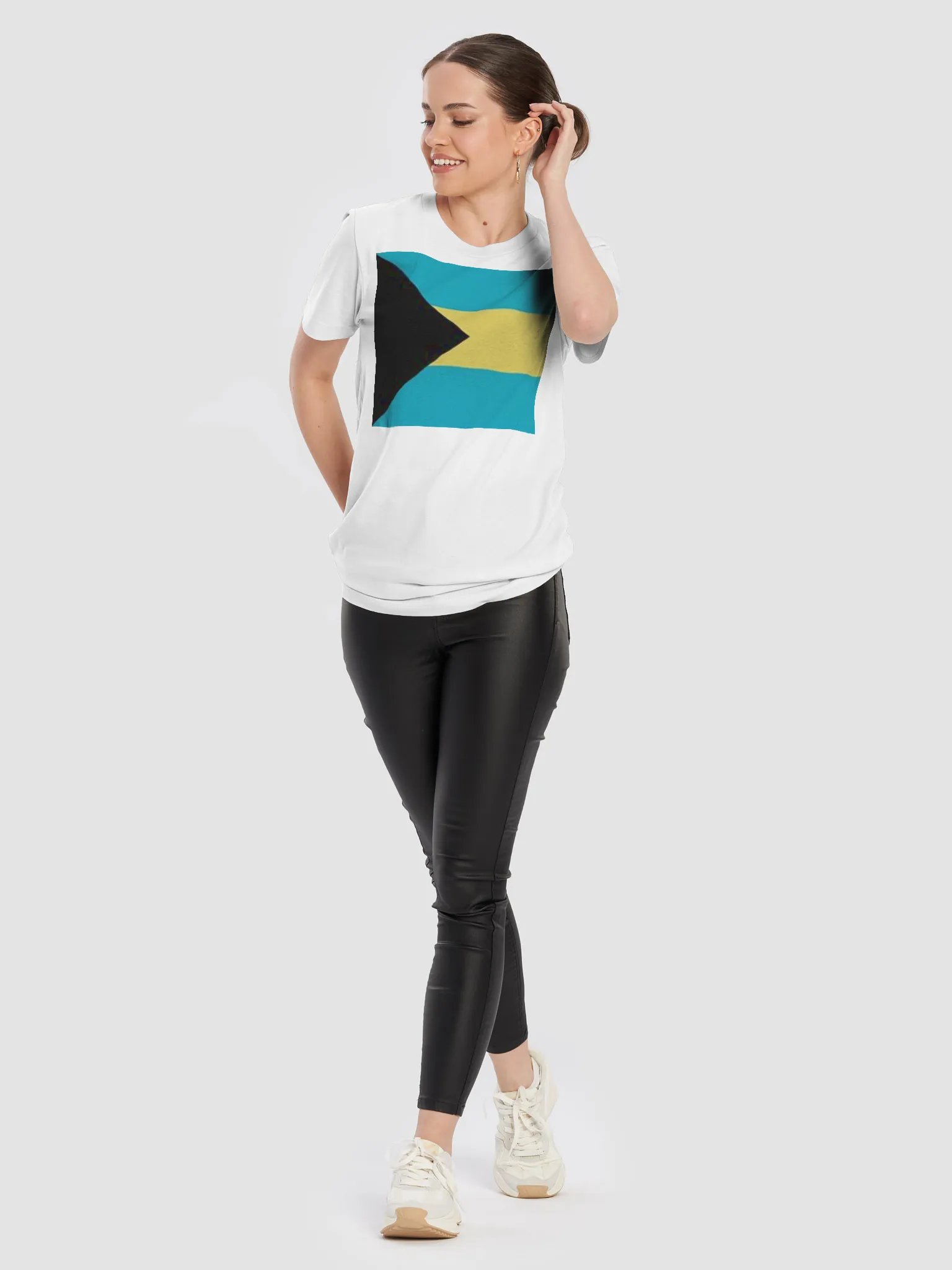 Exclusive Bahamas Flag Unisex T-Shirt - Supersoft Fabric product image (1)