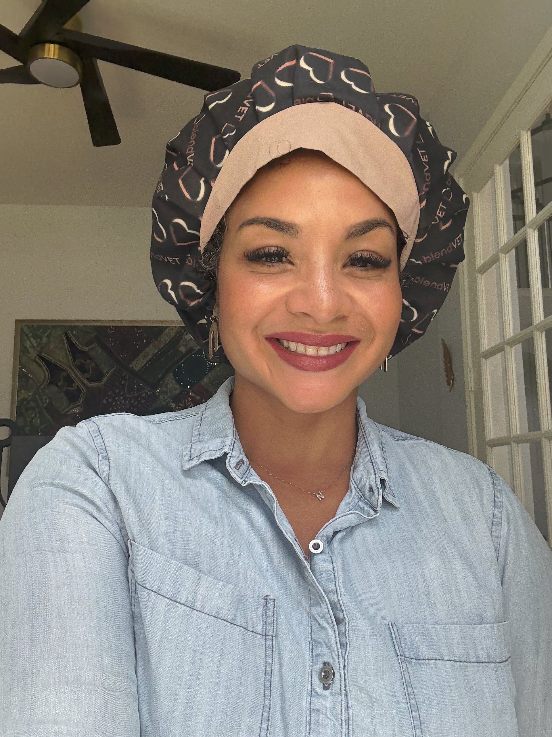 Protect Your Afro! blendVET Satin-Lined Bonnet product image (2)