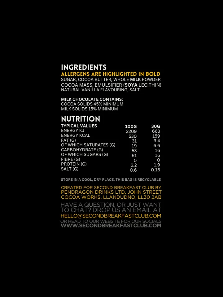 A Need of Vittles Hot Chocolate Flakes product image (2)