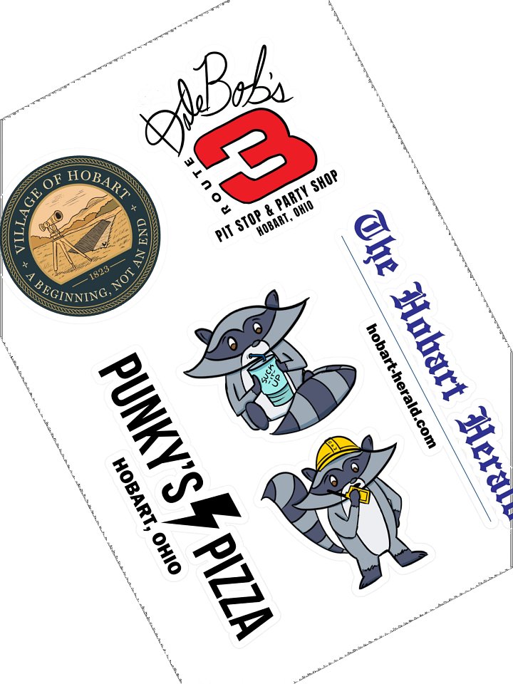 Official Hobart Sticker Sheet (Civic Use Only) product image (1)