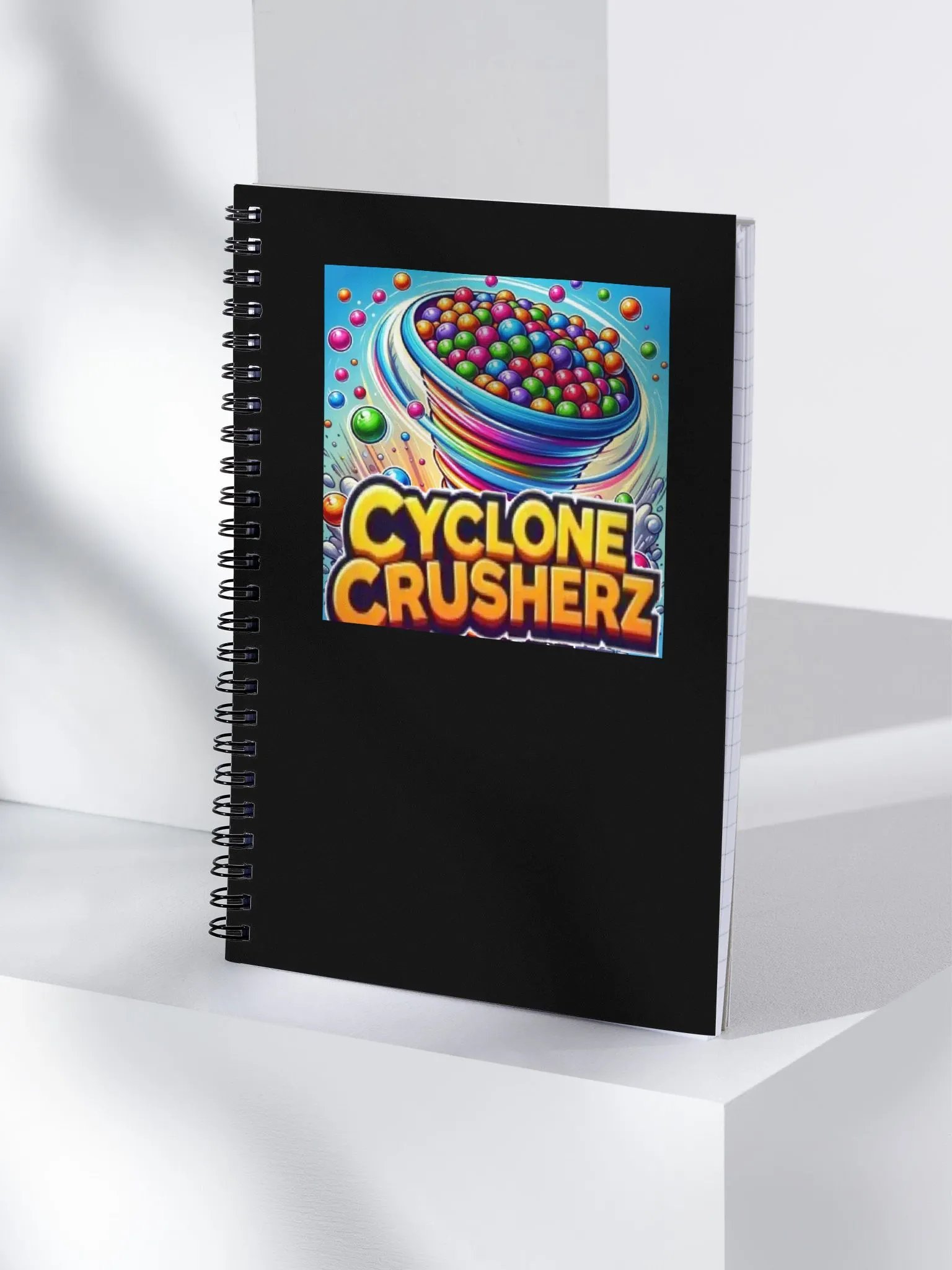 Cyclone Crusherz notebook black product image (4)