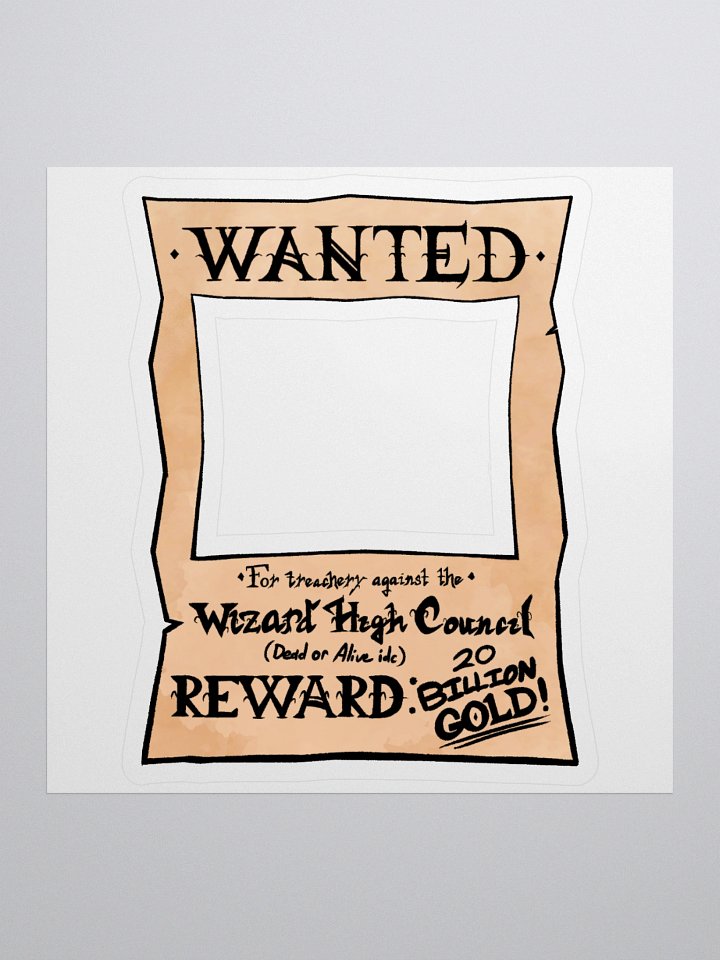 WANTED POSTER product image (2)