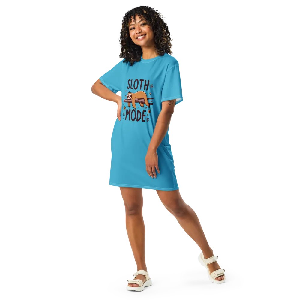 Sloth Mode - Shirt Dress product image (1)