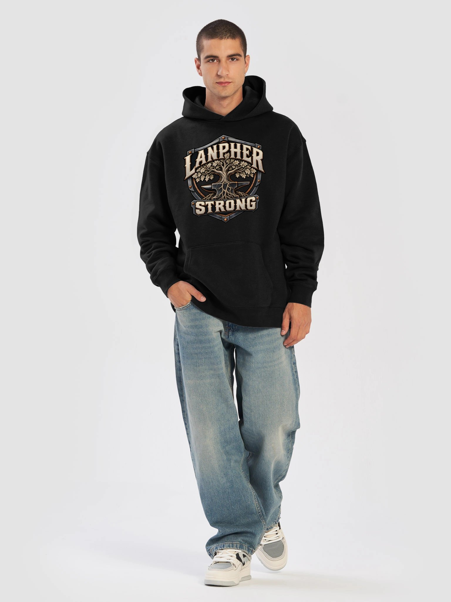 Lanpher Strong Family Pride - Unisex Hoodie product image (5)